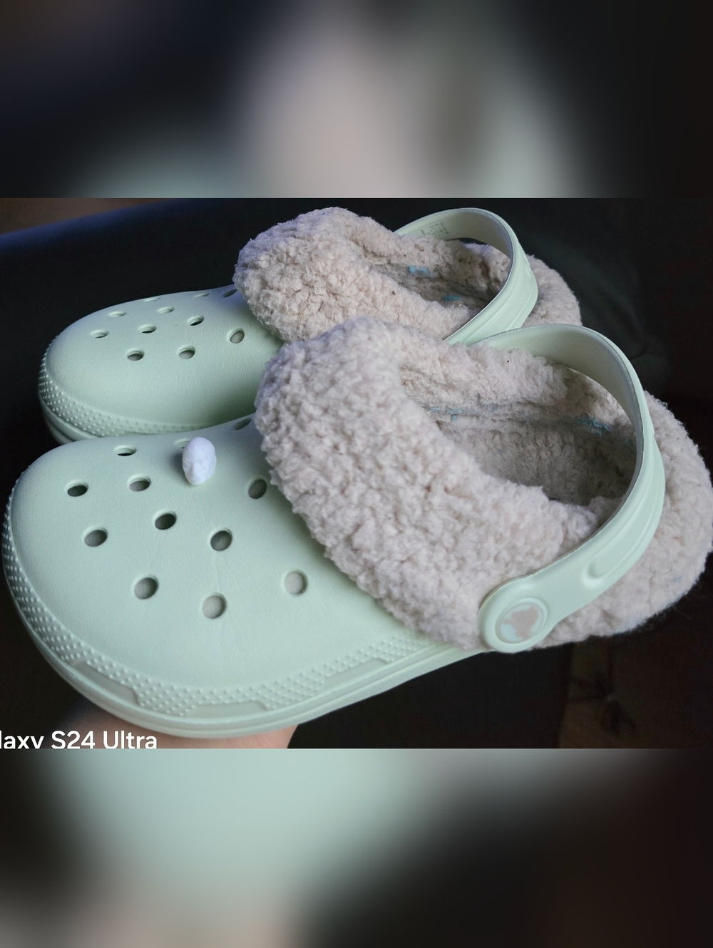 Sz 1 Little Kids CROCS CLASSIC BLITZEN IV CLOGS GS Jade Tint